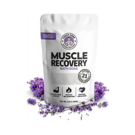 COACH SOAK MUSCLE RECOVERY BATH SOAK 1.36KG CALMING LAVANDERCSK/56158 Coach Soak - Image 1