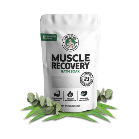 COACH SOAK MUSCLE RECOVERY BATH SOAK 1.36KG EUCALYPTUS TEA TREECSK/56156 Coach Soak - Image 1