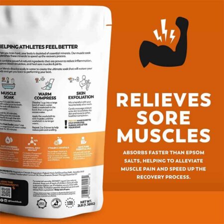 COACH SOAK MUSCLE RECOVERY BATH SOAK 1.36KG ENERGIZING CITRUSCSK/56159 Coach Soak - Image 2