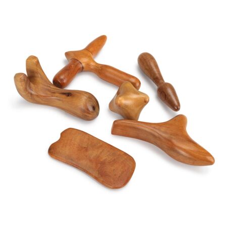 HABYS ΞΥΛΙΝΑ ΕΡΓΑΛΕΙΑ ΜΑΣΑΖ ΣΕΤ ΤΩΝ 6HABWMTS6 Habys - Image 1