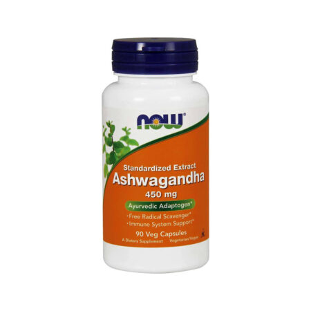 NOW FOODS ASHWAGANDHA EXTRACT 450MG 90 ΦΥΤΙΚΕΣ ΚΑΨΟΥΛΕΣNF4603 NOW FOODS - Image 1
