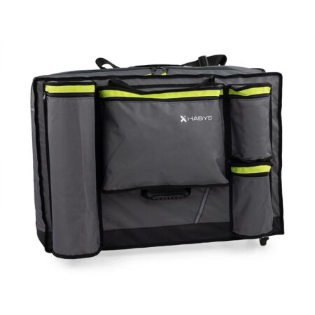 HABYS CITY ΘΗΚΗ ΜΕΤΑΦΟΡΑΣ ΚΡΕΒΑΤΙΟΥ ΜΕ ΡΟΔΕΣ 180-184X70X5CMHABCCCW180705 Habys - Image 1