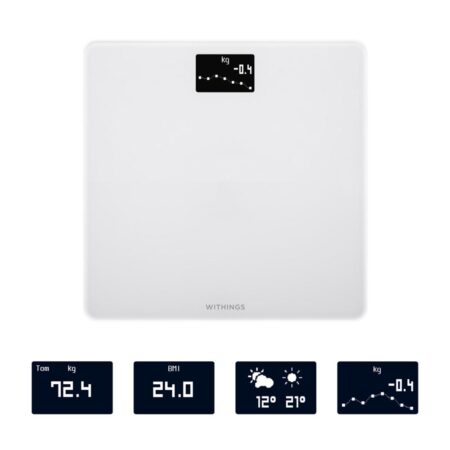 WITHINGS BODY WIFI SMART ΖΥΓΑΡΙΑ ΜΕ ΛΙΠΟΜΕΤΡΗΤΗ ΑΣΠΡΗWI3700546702525 Withings - Image 3
