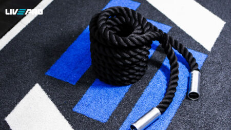 Σχοινί Προπόνησης με μεταλλικές λαβές (15 μέτρα) - Image 2