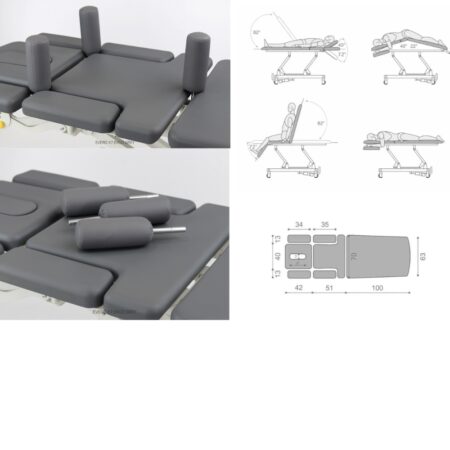 ΚΡΕΒΑΤΙ ΧΕΙΡΟΠΡΑΚΤΙΚΗΣ Evero X7 INTEGRA ΜΕ STABILIZERHAB-T-SS025 Habys - Image 2