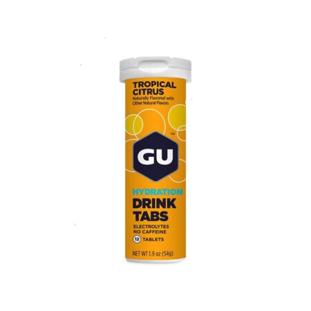 GU HYDRATION DRINK 12 TABLETS 56G TROPICAL CITRUSGU002-4918 GU - Image 1