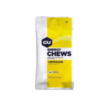 GU ENERGY CHEWS 60G LEMONADEGU002-4923 GU - Image 1