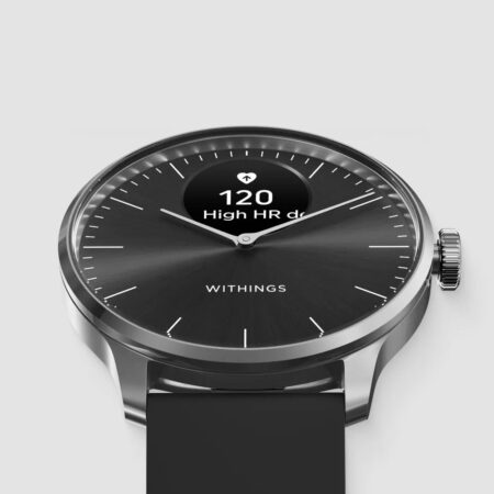 WITHINGS SCANWATCH LIGHT 37MM ΜΑΥΡΟWI3700546708367 Withings - Image 3