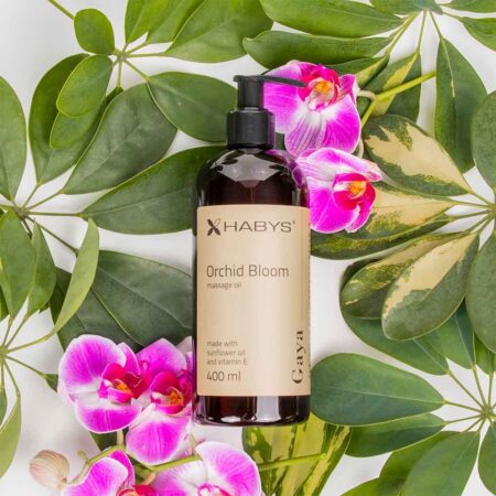 HABYS GAYA ORCHID BLOOM ΛΑΔΙ ΜΑΣΑΖ 400MLHABGAORBL400 Habys - Image 2