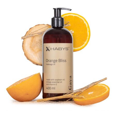 HABYS GAYA ORANGE BLISS ΛΑΔΙ ΜΑΣΑΖ 400MLHABGAORBLI400 Habys - Image 1