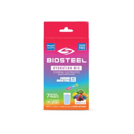 ΗΛΕΚΤΡΟΛΥΤΗΣ BIOSTEEL HYDRATION MIX RAINBOW TWIST - 0.24 OZ/7 GR (7 ΔΟΣΕΙΣ)BIORATW7 Biosteel - Image 1