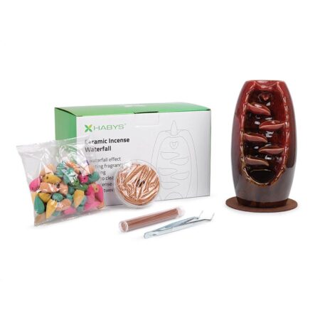 HABYS ΚΕΡΑΜΙΚΟ ΑΡΩΜΑΤΙΚΟ ΤΖΑΚΙ "ΚΑΤΑΡΡΑΚΤΗΣ" ΚΟΚΚΙΝΟ ΜΕ ΘΥΜΙΑΤΑHABKATKK Habys - Image 1