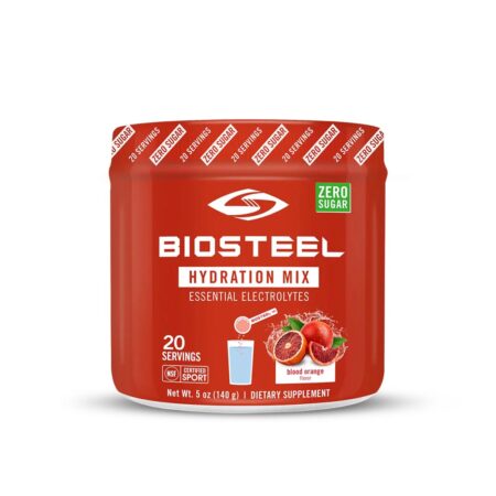 ΗΛΕΚΤΡΟΛΥΤΗΣ BIOSTEEL HYDRATION MIX / BLOOD ORANGE - 5 OZ/140 GR (20 ΔΟΣΕΙΣ)BSBLO20 Biosteel - Image 1