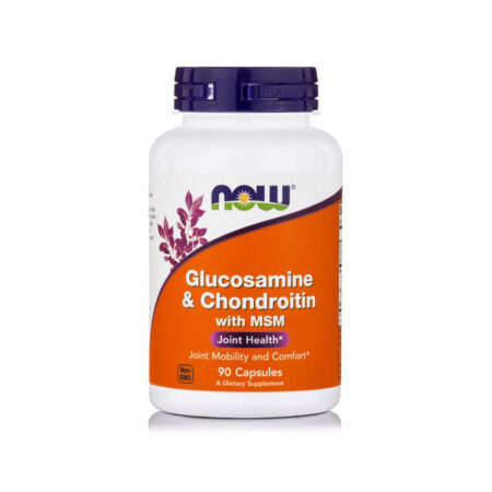 NOW FOODS GLUCOSAMINE AND CHONDROITIN WITH MSM ΣΥΜΠΛΗΡΩΜΑ ΓΙΑ ΤΗΝ ΥΓΕΙΑ ΤΩΝ ΑΡΘΡΩΣΕΩΝ 90 ΚΑΨΟΥΛΕΣNF3170 NOW FOODS - Image 1