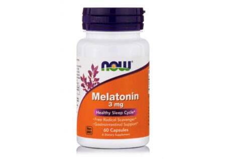 NOW FOODS MELATONIN 3MG ΣΥΜΠΛΗΡΩΜΑ ΓΙΑ ΤΟΝ ΥΠΝΟ 90 ΚΑΨΟΥΛΕΣNF3255 NOW FOODS - Image 1