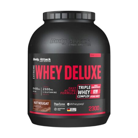 BODY ATTACK EXTREME WHEY DELUXE 2300G NUT NOUGATBA01-198-002-03 Body Attack Nutrition - Image 1