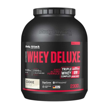 BODY ATTACK EXTREME WHEY DELUXE 2300G COOKIEBA01-198-002-09 Body Attack Nutrition - Image 1