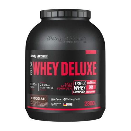 BODY ATTACK EXTREME WHEY DELUXE 2300G ΣΟΚΟΛΑΤΑBA01-198-002-08 Body Attack Nutrition - Image 1