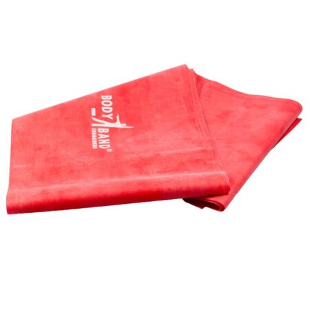 Λάστιχο Γυμναστικής Μαλακό Κορδέλα GM BODY BAND 2.5m x 14.5cm Κόκκινο - Image 1
