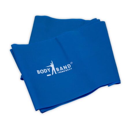 Λάστιχο Γυμναστικής Σκληρό Κορδέλα GM BODY BAND 2.5m x 14.5cm Μπλε - Image 1