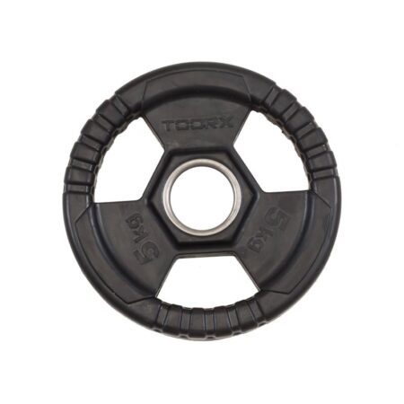 Δίσκος Πλαστικός με Λαβές Φ50mm 5 kg Toorx - Image 1