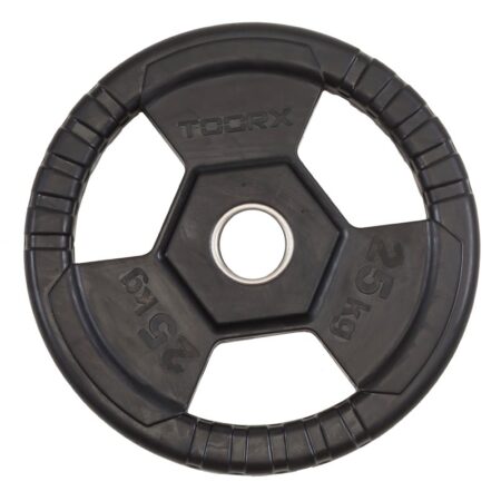 Δίσκος Πλαστικός με Λαβές Φ50mm 25 kg Toorx - Image 1