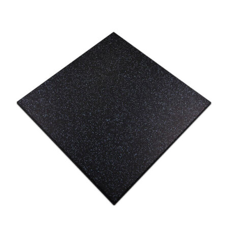 Πλακίδιο Δαπέδου Γυμναστηρίου 100x100x1,5  cm  EPDM μαύρο ALPINE - Image 1