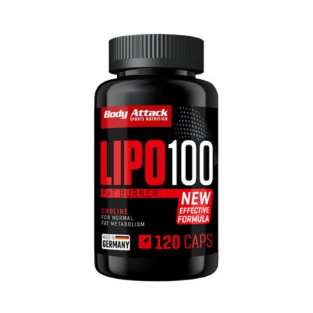 BODY ATTACK LIPO 100 120CAPSBA01-198-024 Body Attack Nutrition - Image 1