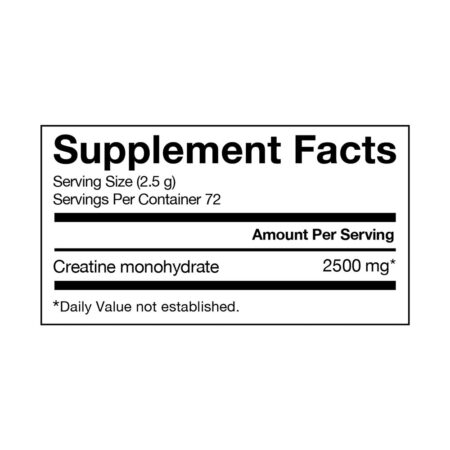 BIOSTEEL ΜΟΝΟΫΔΡΙΚΗ ΚΡΕΑΤΙΝΗ 180GBIOCREAT Biosteel - Image 2