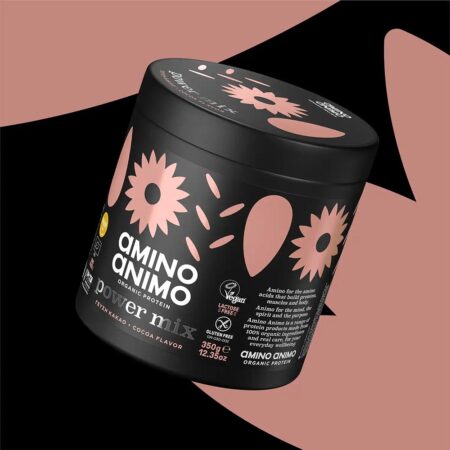 AMINO ANIMO ΣΚΟΝΗ ΠΡΩΤΕΪΝΗΣ POWER MIX COCOA 350GAMAN0010 Amino Animo - Image 1