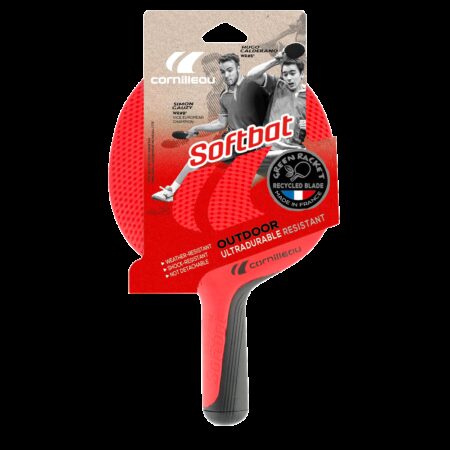 Ρακέτα Ping Pong Εξωτερικού Χώρου Cornilleau Softbat School Red - Image 1