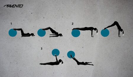 Avento® Μπάλα Γυμναστικής (55 cm) - Image 2