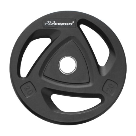 Ολυμπιακός Δίσκος με Λάστιχο (10 kg) - Image 1