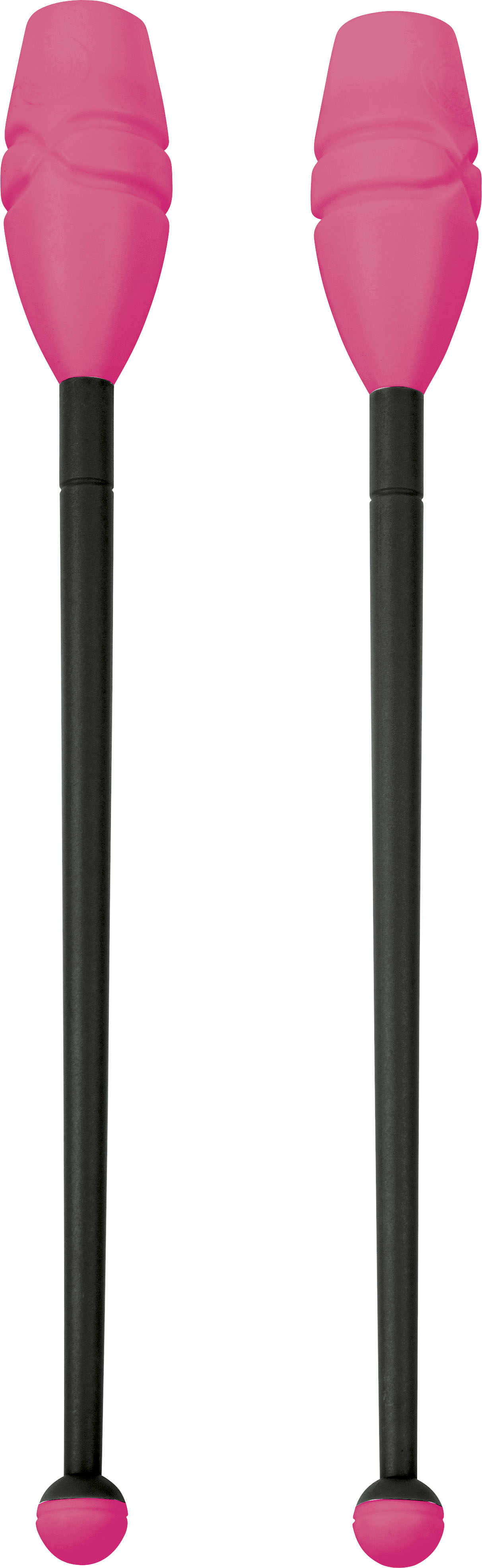 Κορίνες Ρυθμικής Γυμναστικής 45cm Μαλακές, Μαύρο/Φούξια