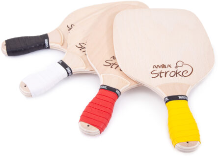 Ρακέτα Παραλίας AMILA Stroke 12mm 400gr Κίτρινο Grip - Image 6