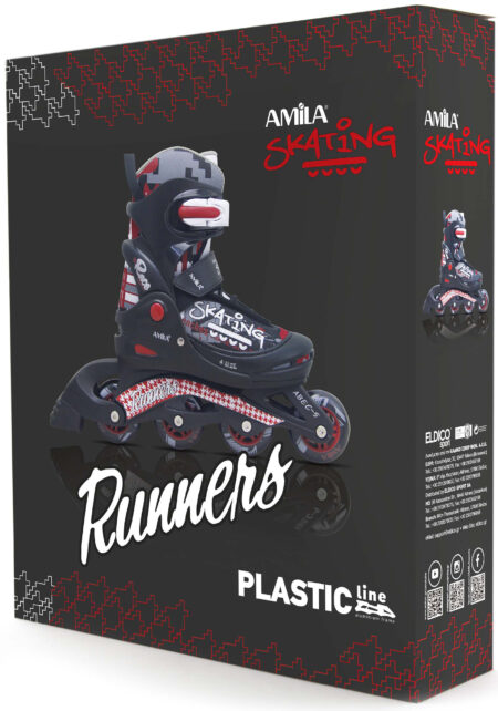 In-Line Skate Πλαστικά 34-37 - Image 8