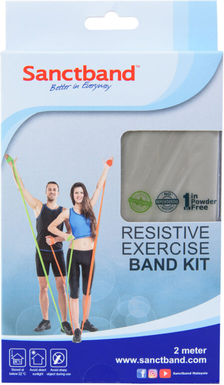 Λάστιχο Αντίστασης Sanctband Gymband Πολύ Σκληρό+ - Image 9