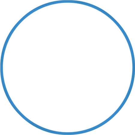 Χούλα-Χουπ HQ 60cm - Φ19mm - 230gr, Μπλε - Image 2