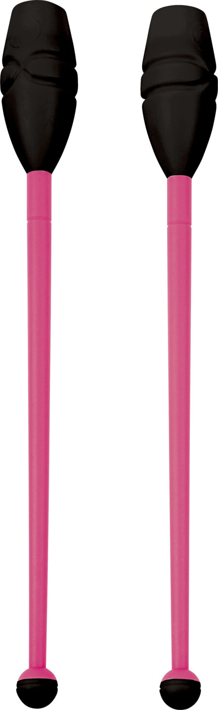 Κορίνες Ρυθμικής Γυμναστικής 45cm Μαλακές, Φούξια/Μαύρο - Image 2