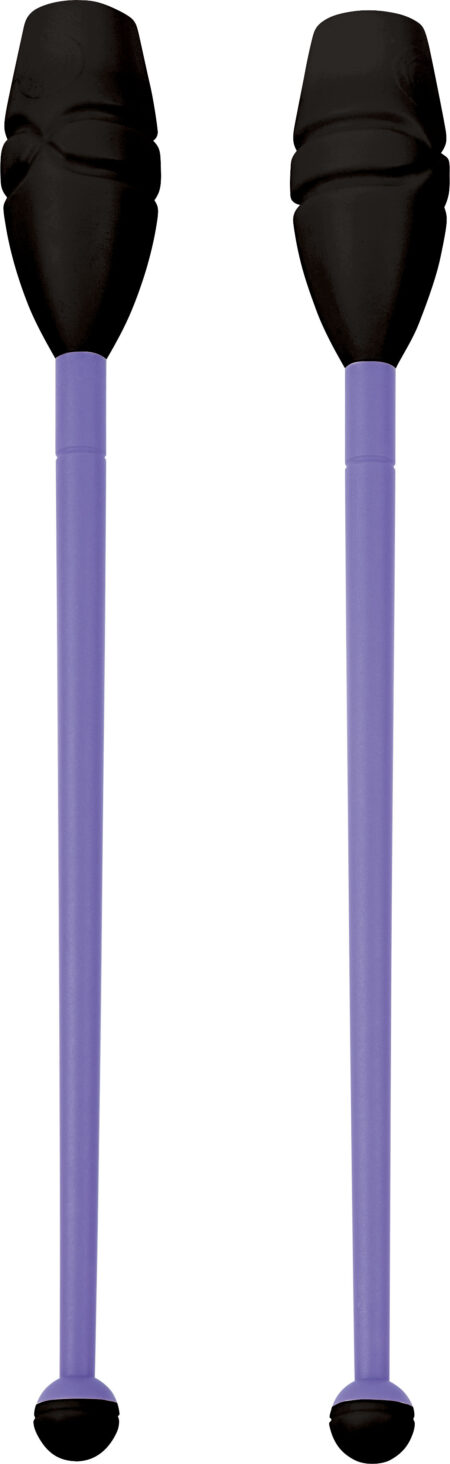 Κορίνες Ρυθμικής Γυμναστικής 45cm Μαλακές, Μωβ/Μαύρο - Image 2