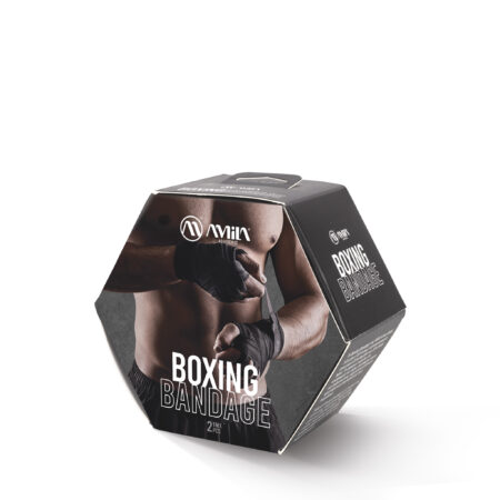 Μπαντάζ Πυγμαχίας AMILA HandWrap 4,5m Μαύρο - Image 8