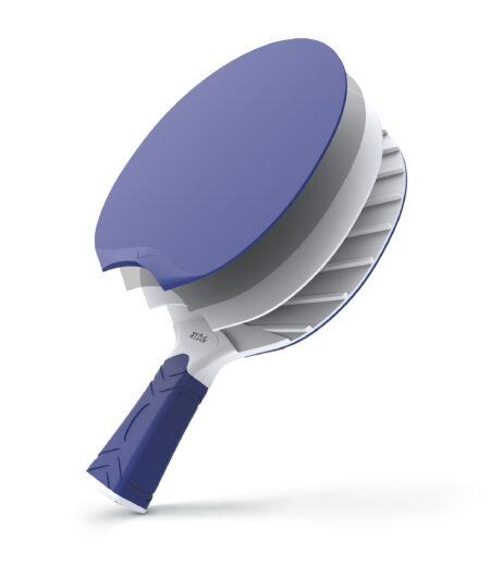 Ρακέτα Ping Pong Εξωτερικού Χώρου STAG Halo Μπλε - Image 18