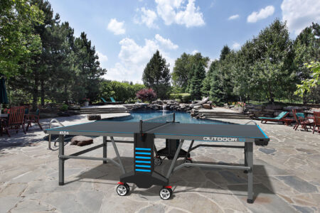 Τραπέζι Πινγκ Πονγκ Εξωτερικού Χώρου Stag Outdoor10 Μπλε - Image 14