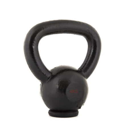 AMILA Kettlebell Cast Iron Rubber Base 4Kg - Image 10