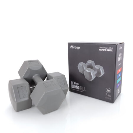 Αλτήρας Εξάγωνος Plastic Series 5,00Kg (Ζευγάρι) - Image 8