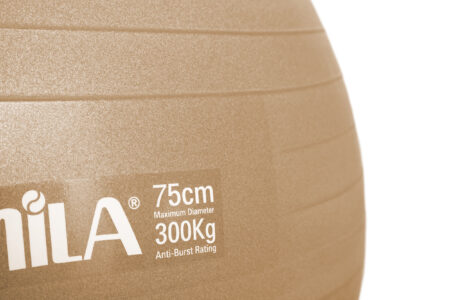 Μπάλα Γυμναστικής AMILA GYMBALL 75cm Χρυσή Bulk - Image 6