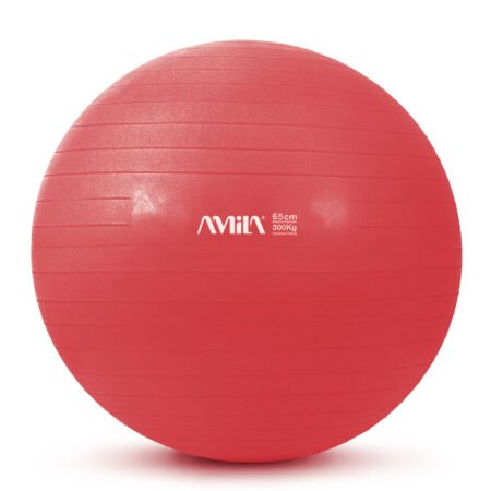 Μπάλα γυμναστικής AMILA GYMBALL 65cm Κόκκινη Bulk - Image 9