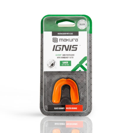 Προστατευτική Μασέλα Makura Ignis Μαύρη/Πορτοκαλί SR - Image 6