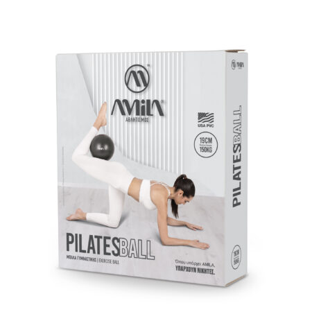 Μπάλα Pilates 19cm, Μαύρη, σε κουτί - Image 11