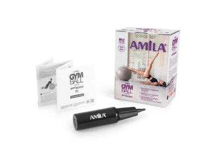 Μπάλα Γυμναστικής AMILA GYMBALL 55cm Ροζ - Image 9